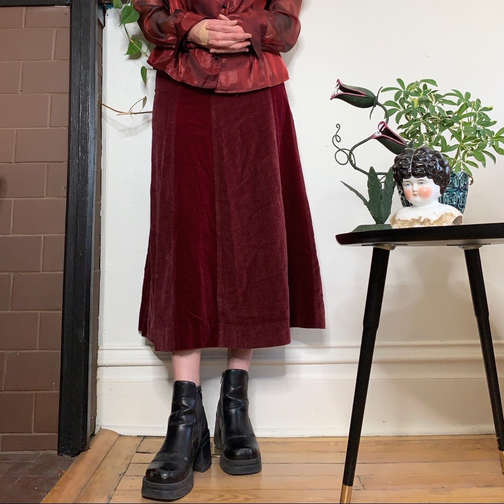 Rare Vintage 1970s India Imports of RI Skirt